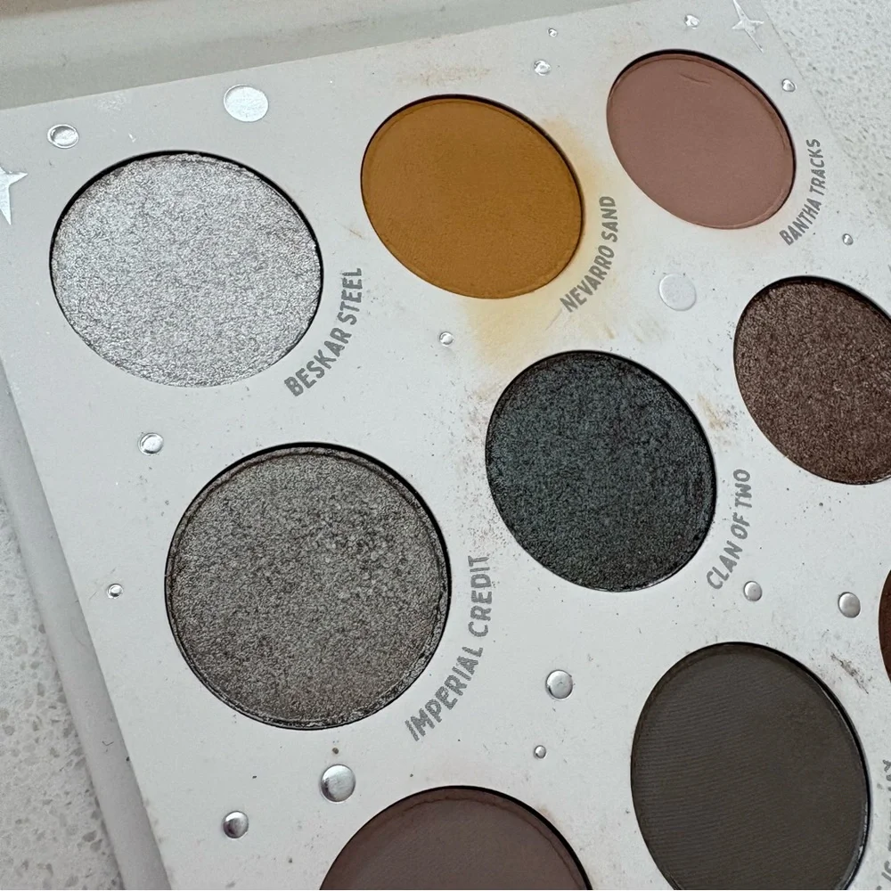 ColourPop Star Wars Mandalorian Eyeshadow Palette